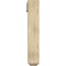 Ekena Millwork Westlake Craftsman Rough Sawn Bracket w/ Offset Brace, Douglas Fir, 8"W x 46"D x 46"H BKT0806X46X46WTL04RDF - alternate 3